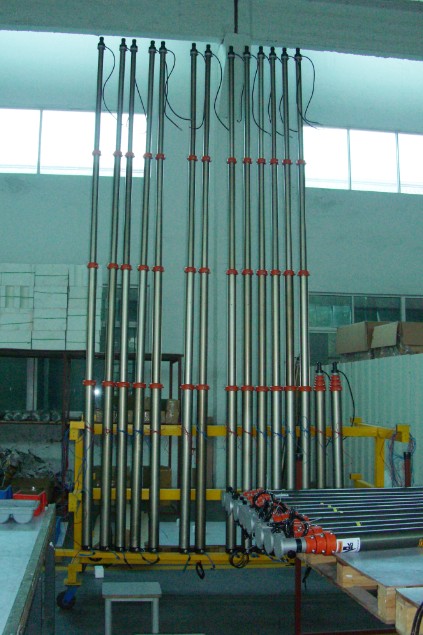 4.2m Pneumatic Telescopic Cable Built-In Mast