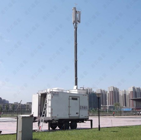 12.5m PHT-telescopic Masts for Mobile Base Transceiver Station 