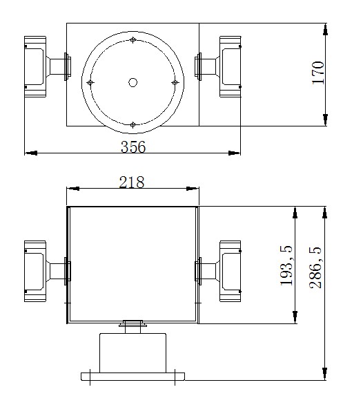 size of turn and tilt