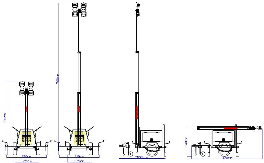 dimension of PHT-1400 dimension of PHT-1400