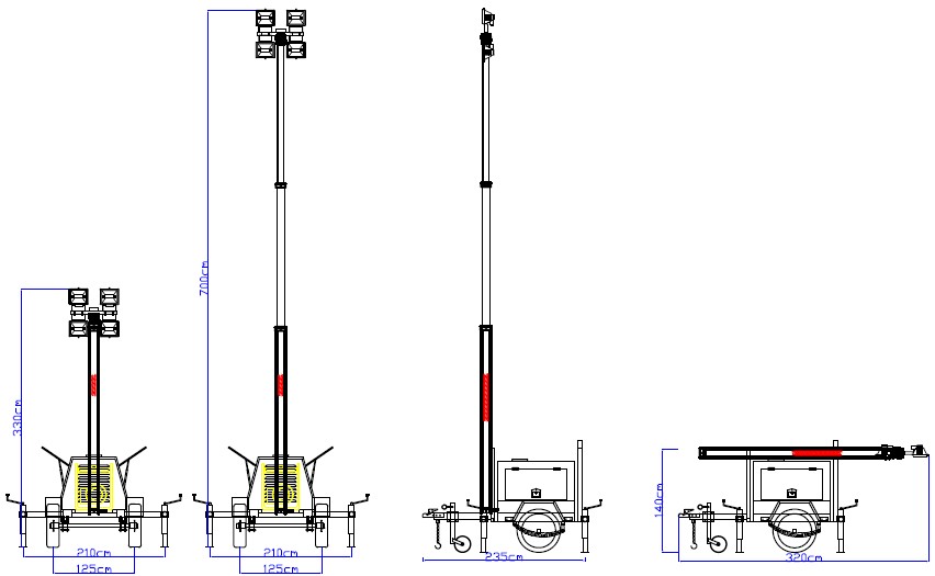 dimension of PHT-1400